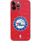 NBA Philadelphia 76ers Distressed iPhone 13 Pro Max Skin